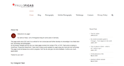 Desktop Screenshot of paulo-f.com